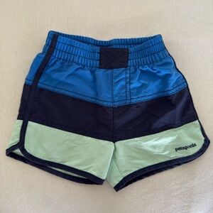 Patagonia Kids' Colorblock Swim Shorts